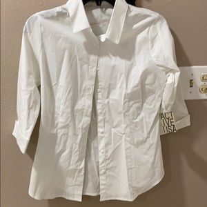 White Button Down Shirt